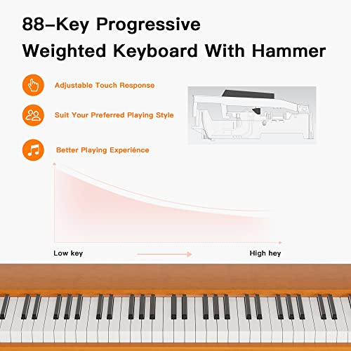 88-Key Weighted Digital Piano