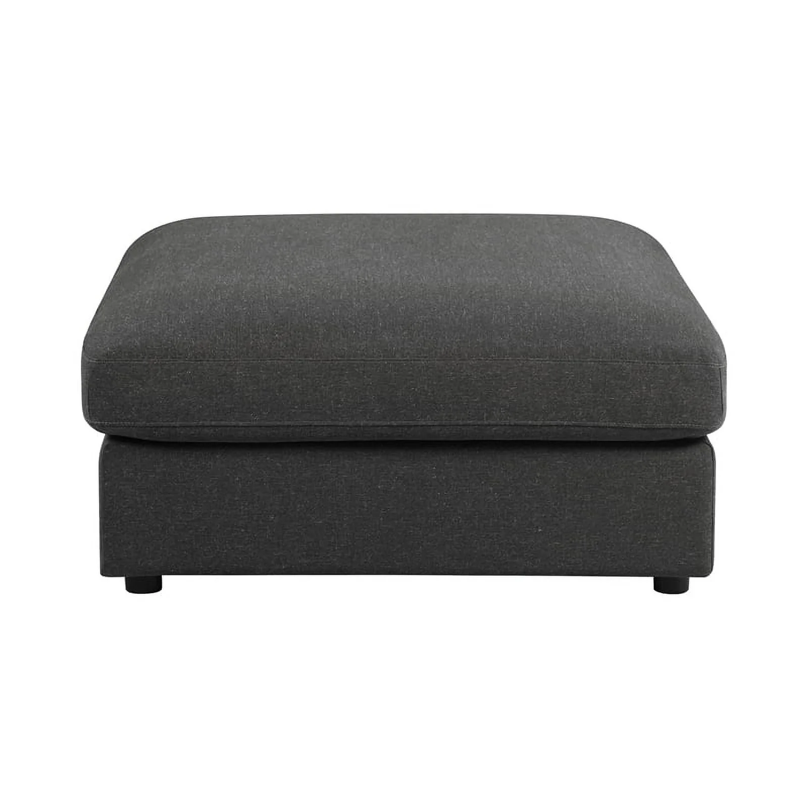 Serene 6-piece Upholstered Modular Sectional Charcoal
