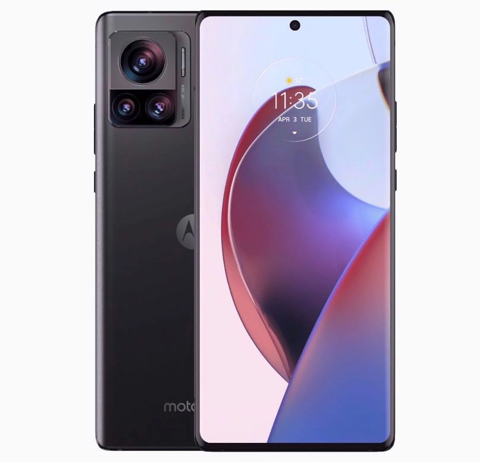 Motorola Edge 30 Ultra DUAL SIM 256GB ROM + 12GB RAM (GSM ONLY | NO CDMA) Factory Unlocked 5G Smartphone (Interstellar Black)