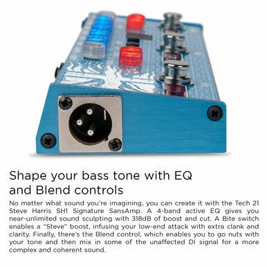 Tech 21 Steve Harris SH1 Signature SansAmp