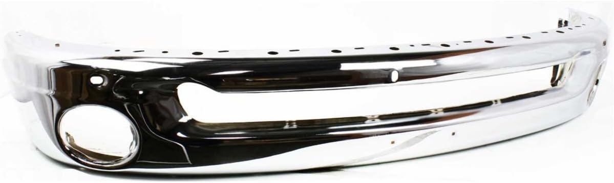 MBI AUTO - Chrome Steel, Front Bumper Face Bar for 2002-2008 Dodge RAM 1500 & 2003-2009 Dodge RAM 2500 3500 Pickup, CH1002383