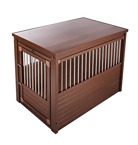 New Age Pet ecoFLEX Pet Crate/End Table, X-Large, Grey