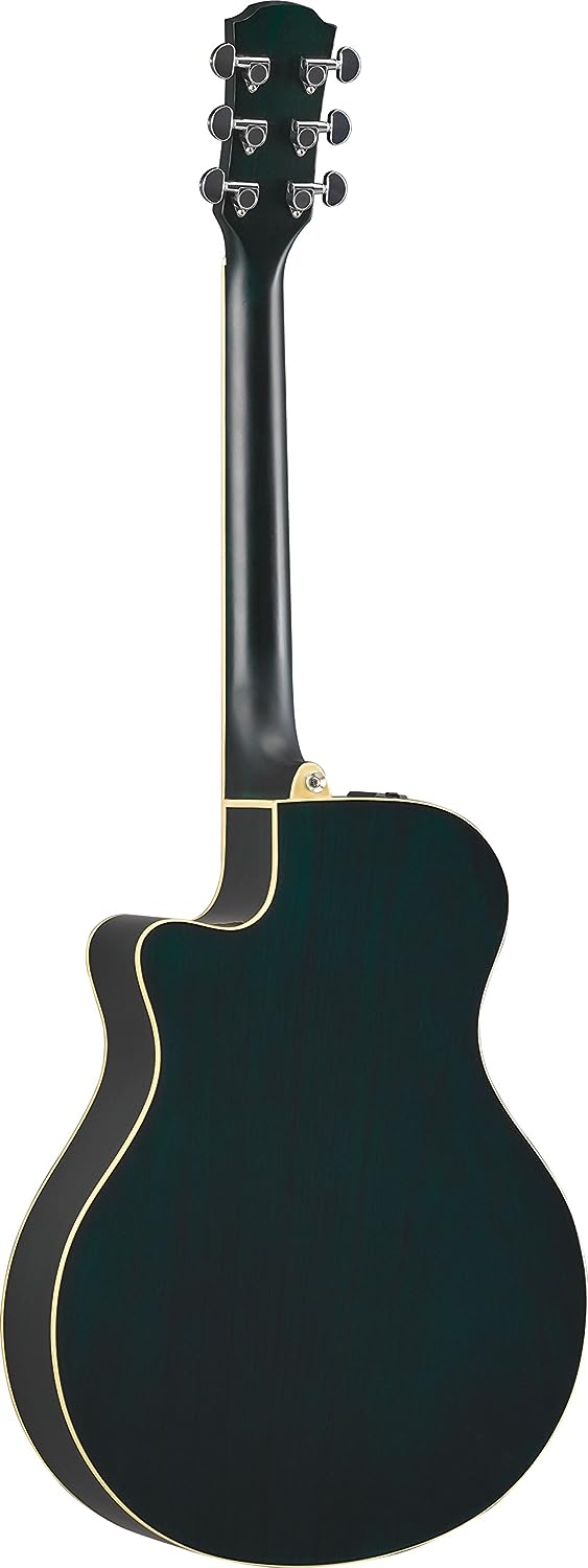 Yamaha APX600 VW Thin Body Acoustic-Electric Guitar, Vintage White