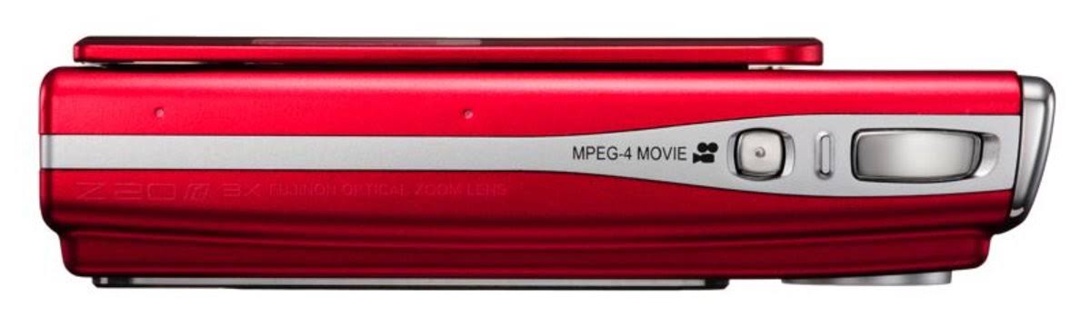 Fujifilm FinePix Z20 10MP Digital Camera Red