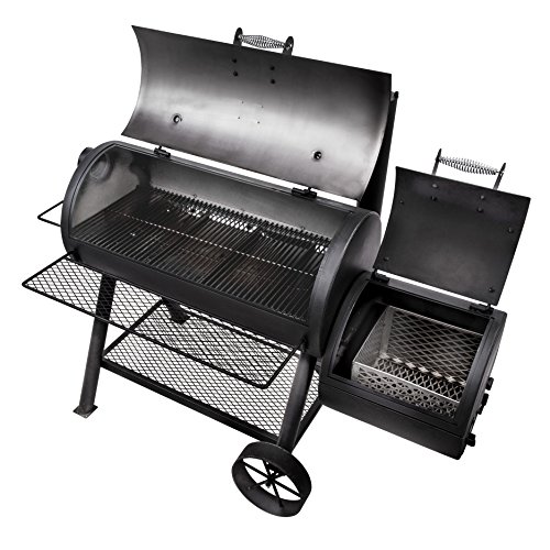 Oklahoma Joe's Longhorn Reverse Flow Smoker, Black