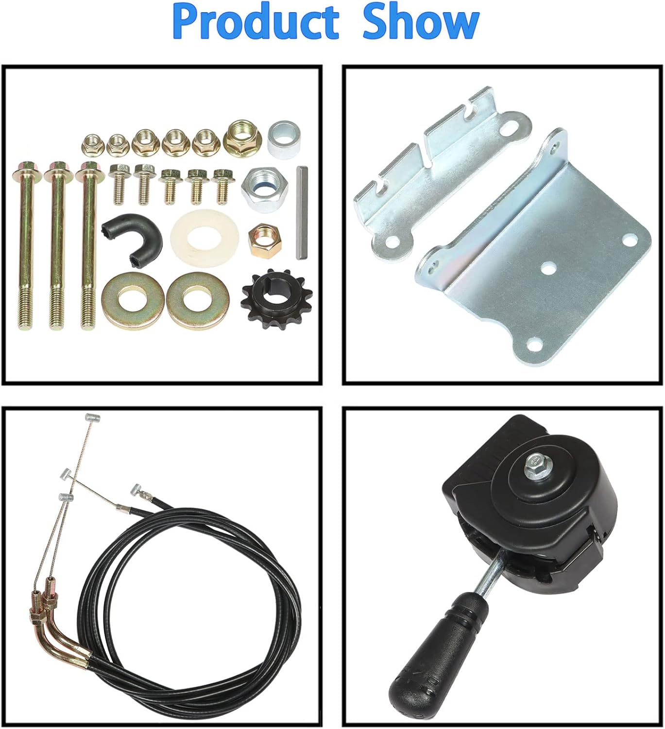 labwork Go Kart Forward Reverse Gearbox Kit Replacement for 2HP-13HP Engine Local 30 Series 2300rpm 4 Stroke 30 Series Torque Converter 35 Chain Go