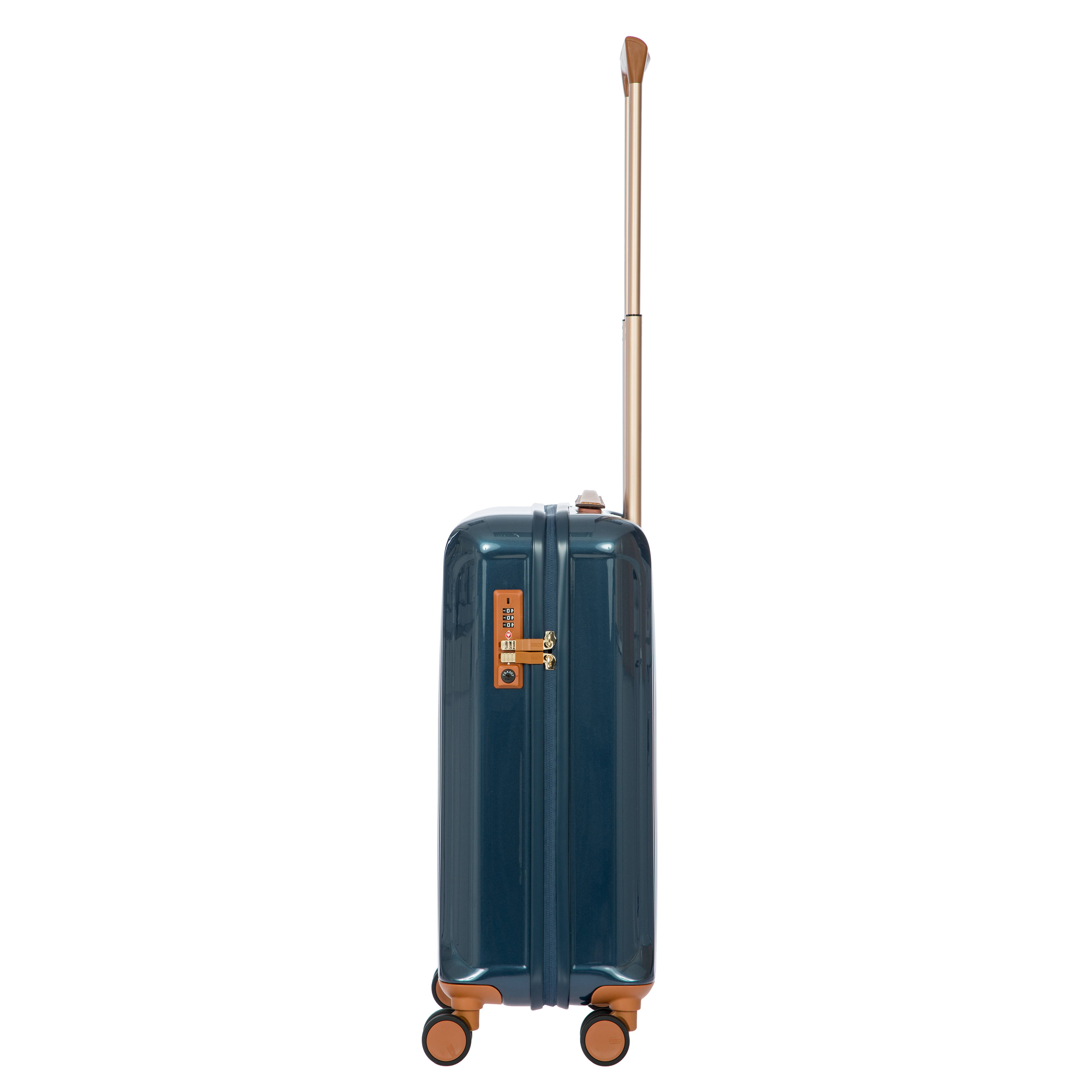 Bric&s Capri 21x22 Carry on Spinner Night Blue