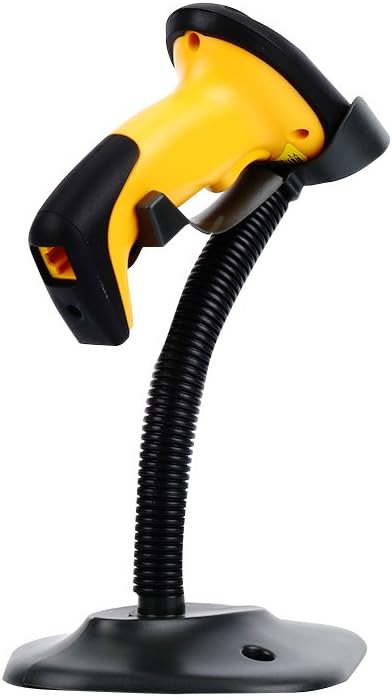 EVAWGIB Warehouse Barcode Scanner 328Feet Transmission Distance USB Cable 1D/2D Automatic QR Code Scanner Handheld Barcode Reader Wried&Wireless