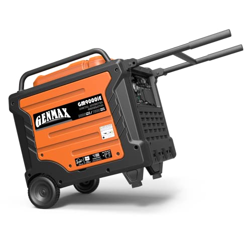 GENMAX Generator，EPA Compliant, Eco-Mode Feature, Ultra Lightweight for Backup Home Use & Camping