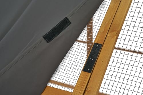 109.6'' Large Wood Chicken Coop Enclosures,Walk-in Poultry Cage