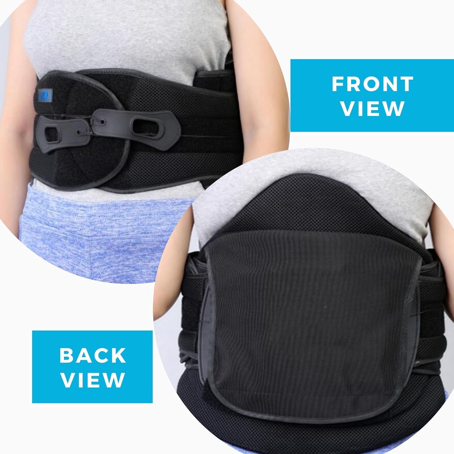 LSO Back Brace for Lower Back Pain Men & Woman Herniated Disc, Scoliosis, Post Surgery & Spine Fractures L0648/ L0631