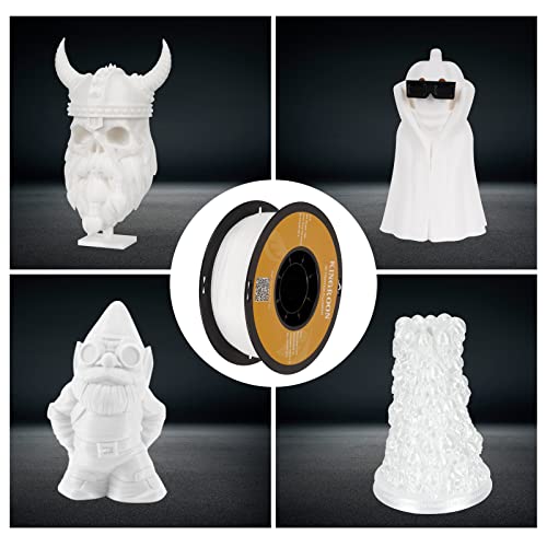 Kingroon PLA 3D Printer Filament, 12Rolls, Dimensional Accuracy +/- 0.03 mm, 12kg Spool(26.4lbs)
