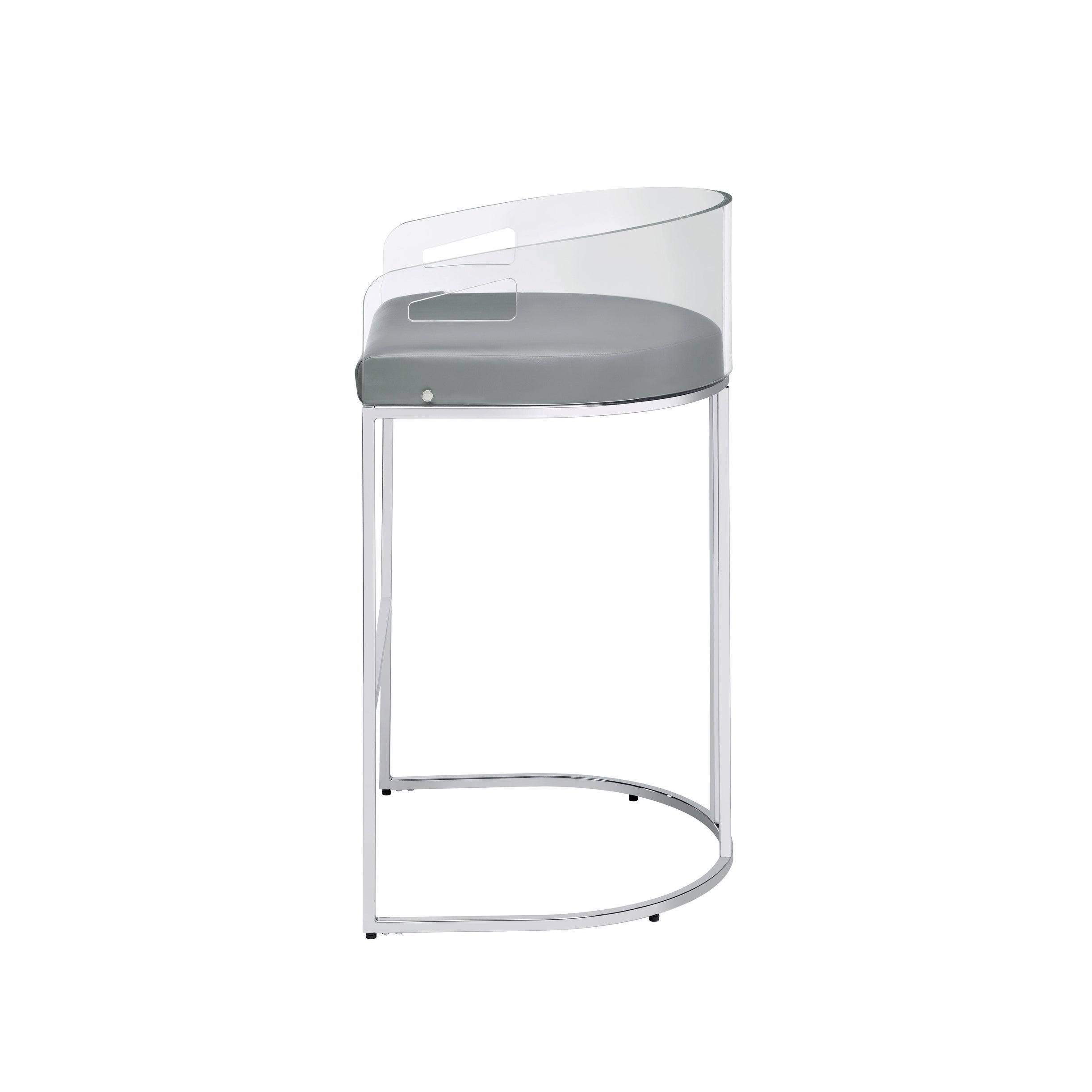 Coaster Furniture 183406 Grey Bar Stool Set of 2