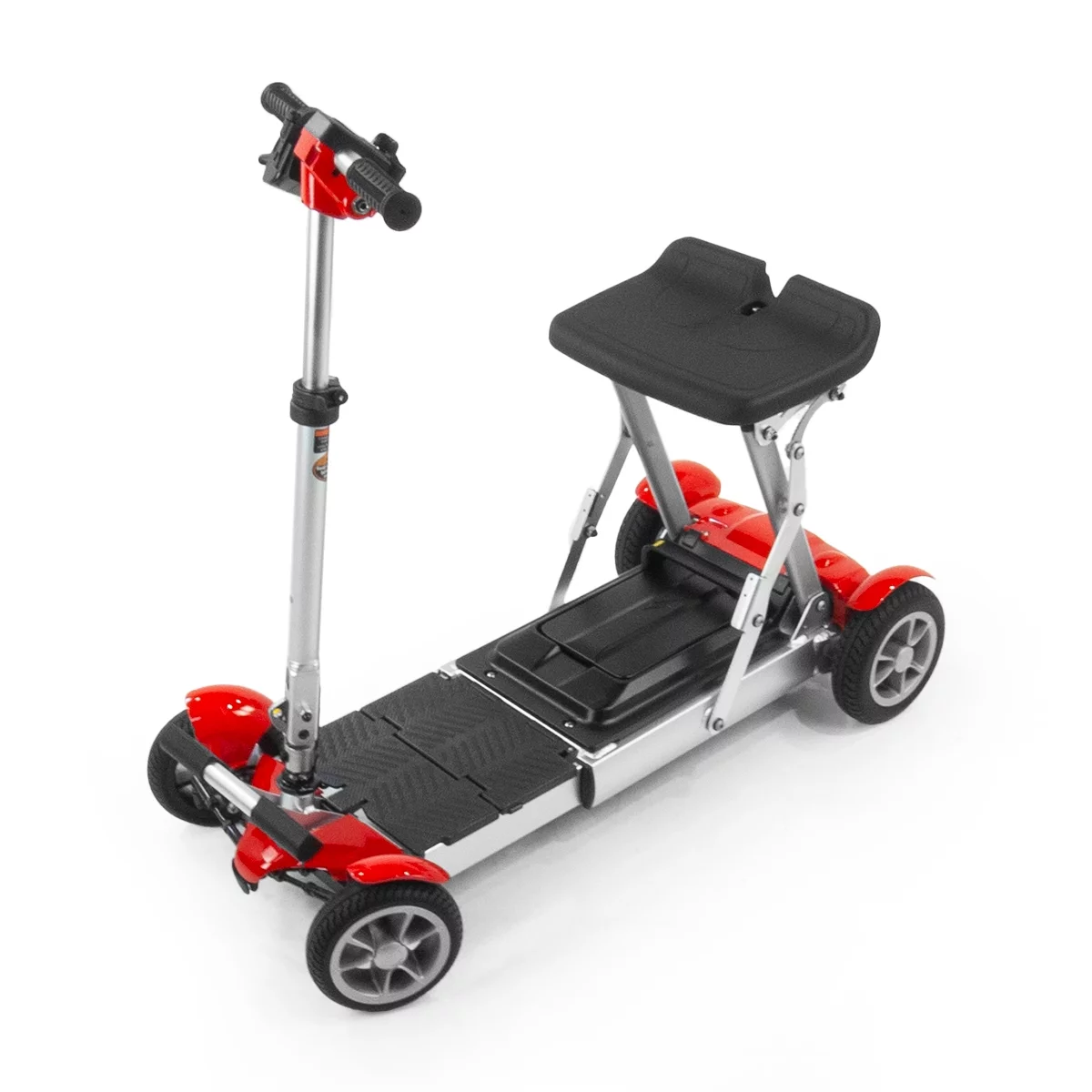 EV Rider Gypsy Ultralight  Collapsible 4 Wheels Mobility Scooter - Red