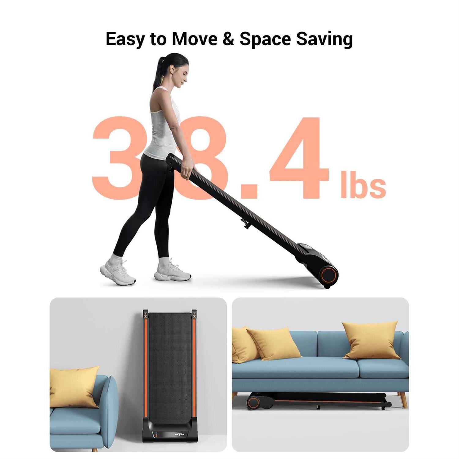 UREVO Walking Pad Under Desk Treadmill with Remote Control - Sports Supplies Online Store