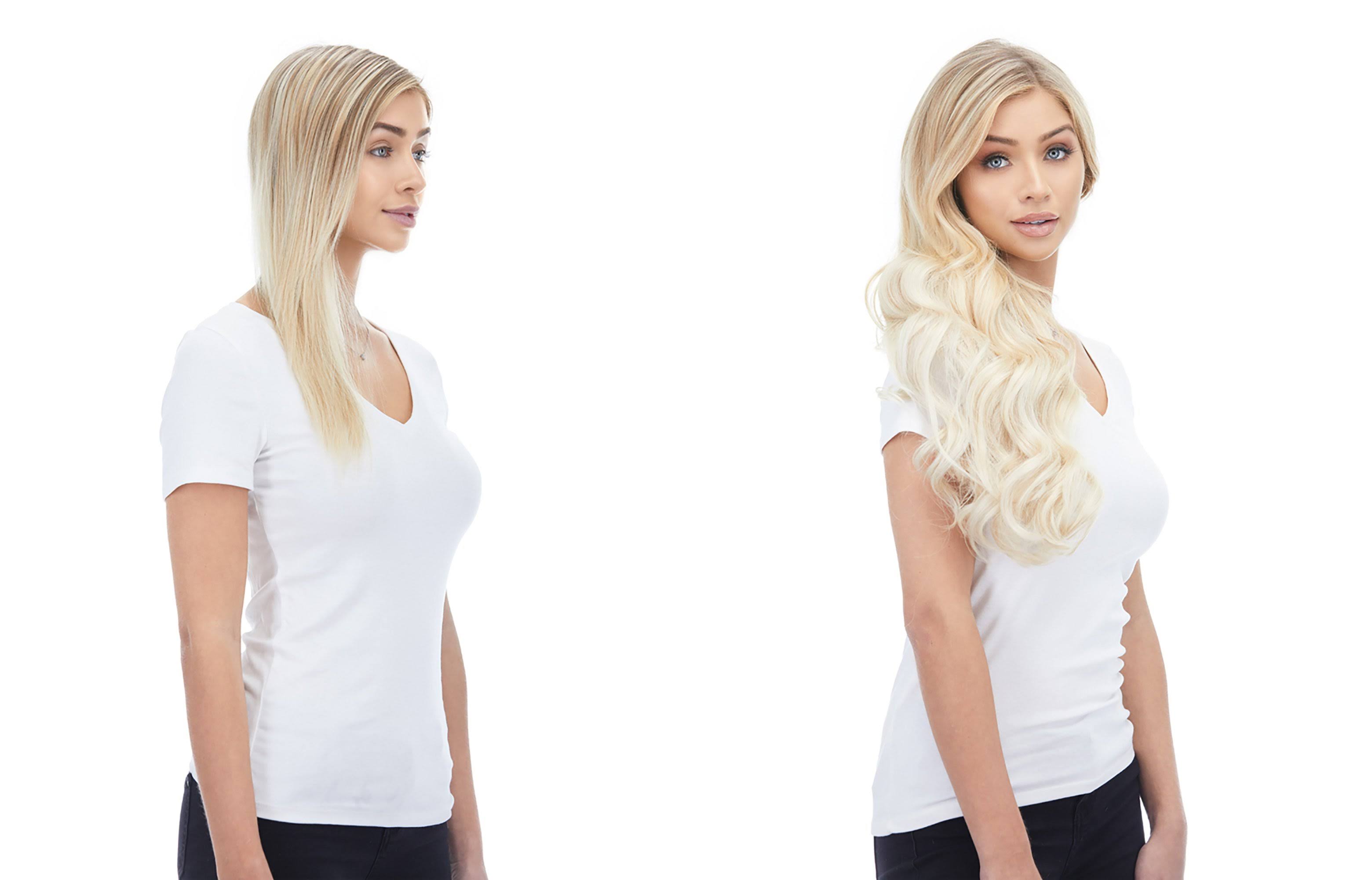 BELLAMI BOO-GATTI 340g 22x22 Platinum Blonde (80) Hair Extensions