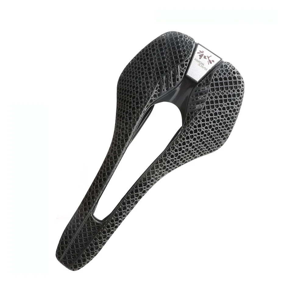 RACEWORK Bicycle saddle,Mountain Road Saddle 3d Printed Saddle Mtb Mountain Road Saddle Huiop 30crmo Mewmewcat Laoshe