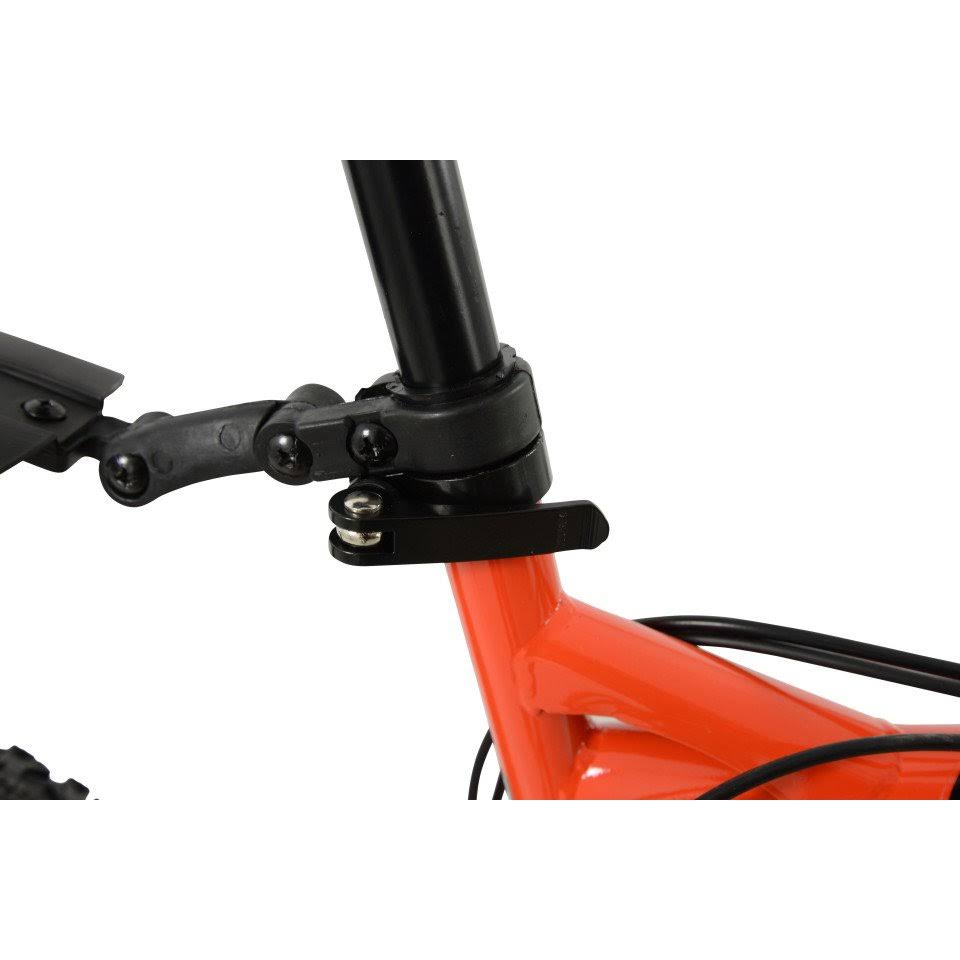 Boss Carnage 27.5 inch Full Suspension Mountain Bike 24 Speed Dual Suspension 18 inch Frame Colour Orange Male Teenager-Adult