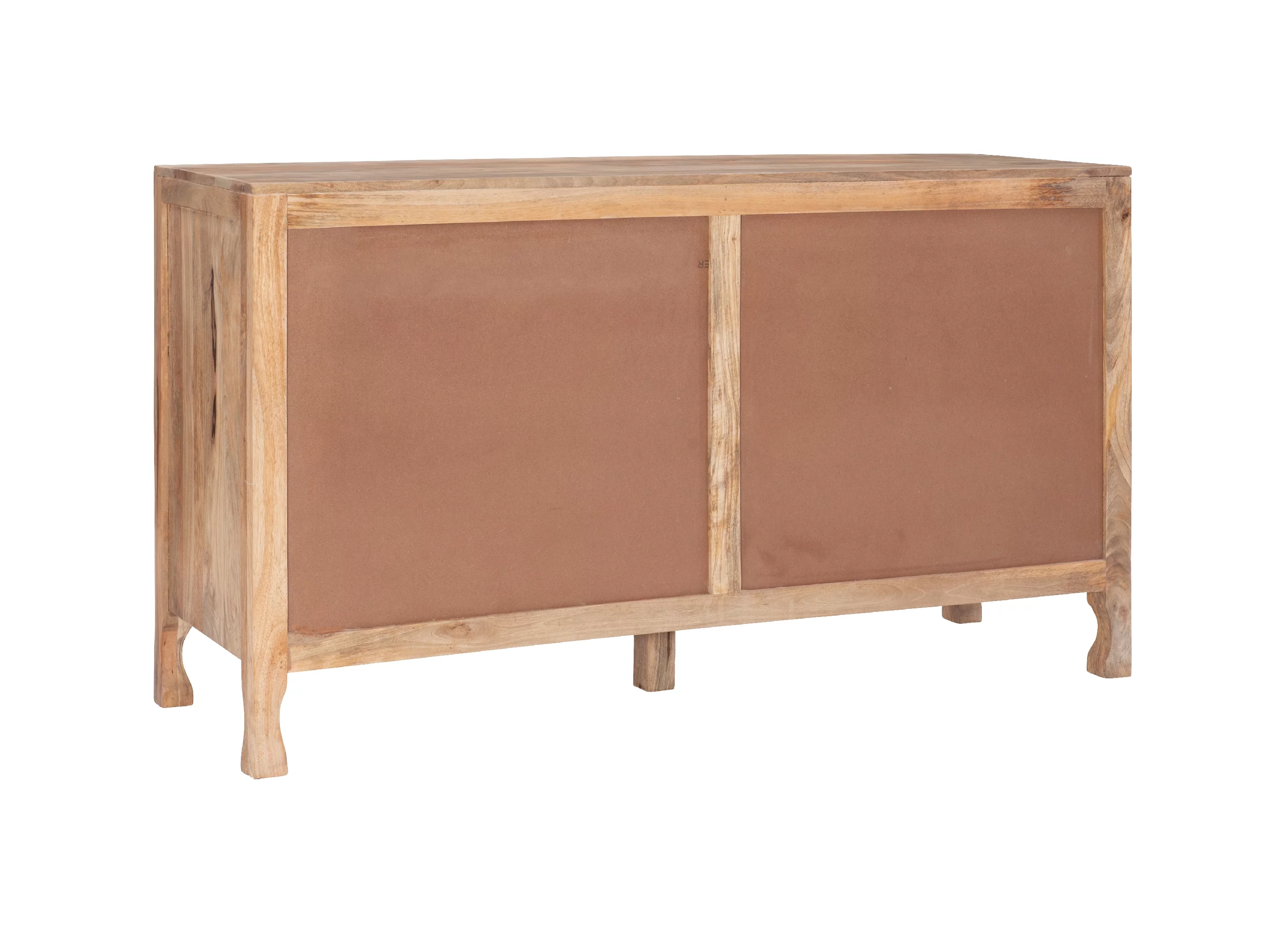 Healey 2-Door Cabinet with Shelves, Antique Brown