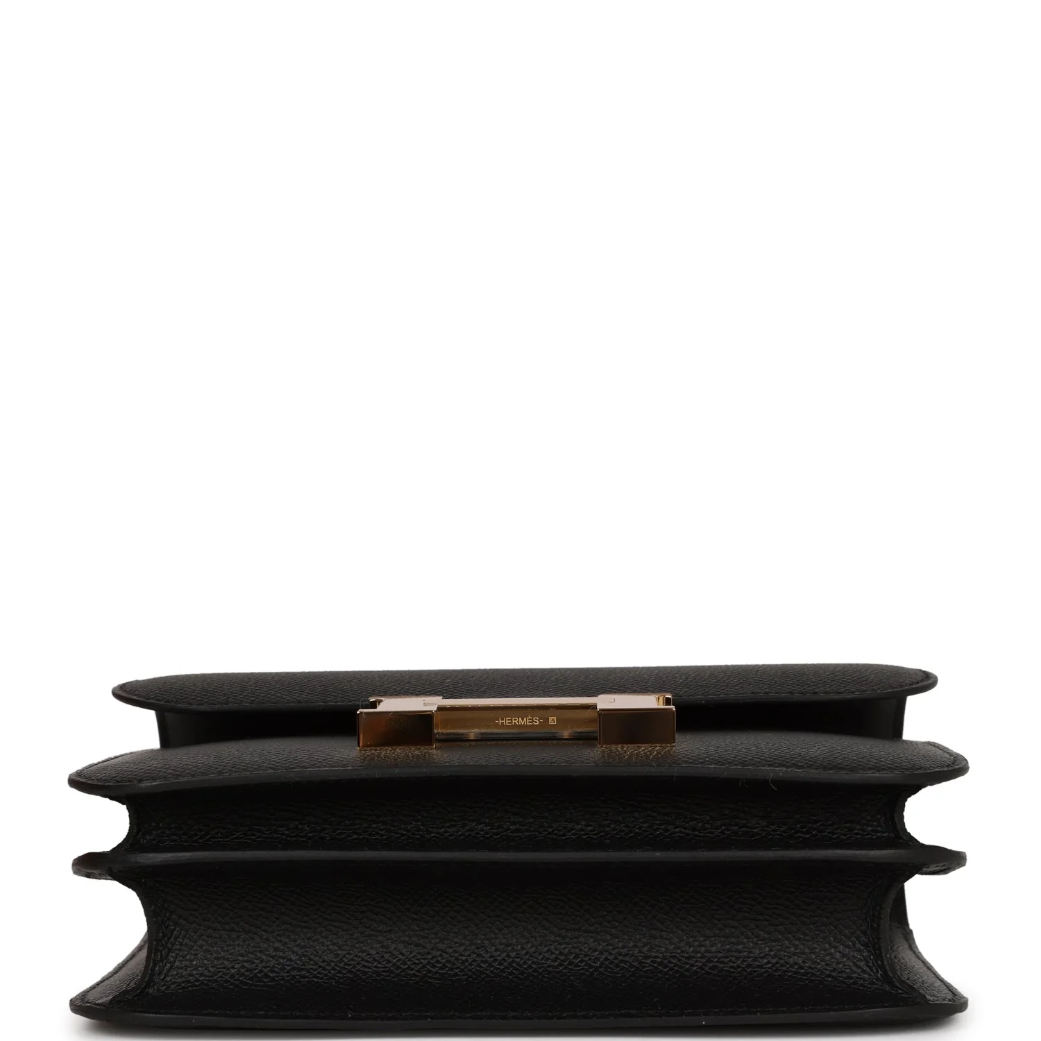Hermes Constance 18 Black Epsom Gold Hardware