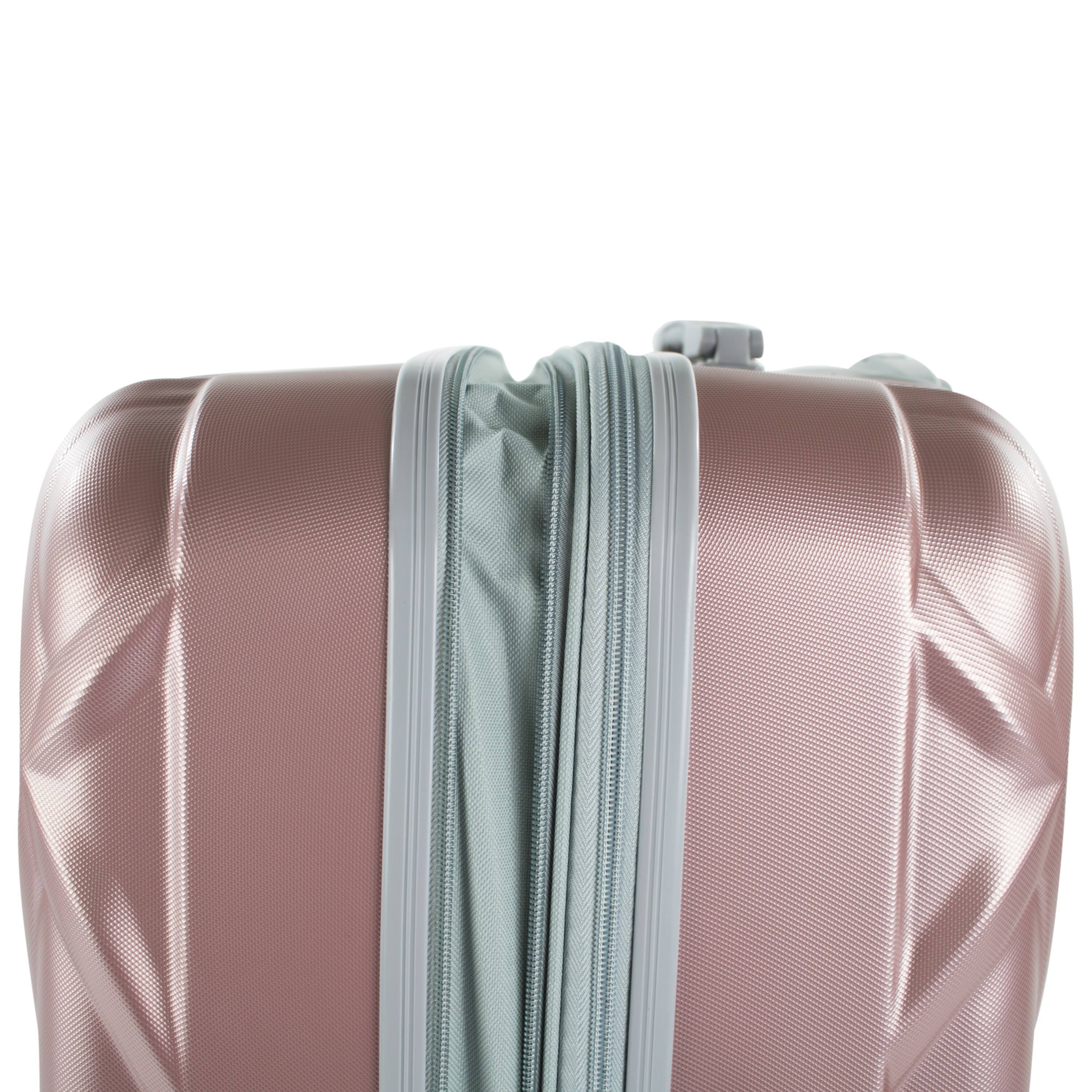 Amka Gem 20 in. Carry-On Hardside Spinner Suitcase - Forest Green