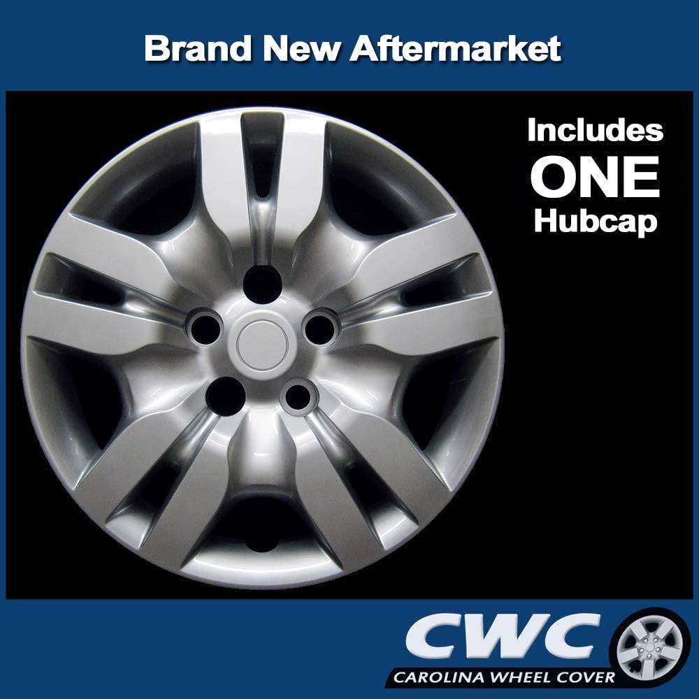 Premium Replica Hubcap Set, Replacement for Nissan Altima 2009-2012, 16-inch Wheel Cover (4 Pieces) Pack of 2