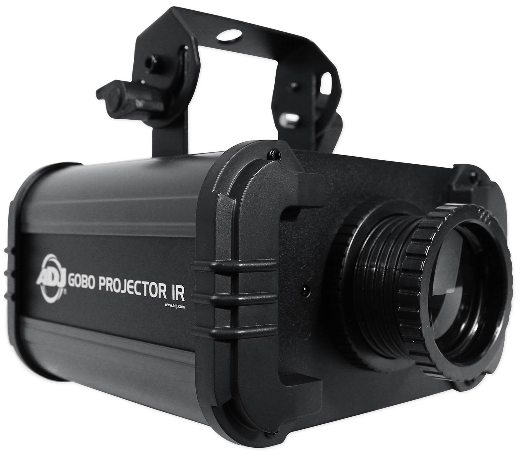 American DJ Adj Gobo Projector IR LED Light w/ 4 Colors+4 Patterns+(2) Scrims