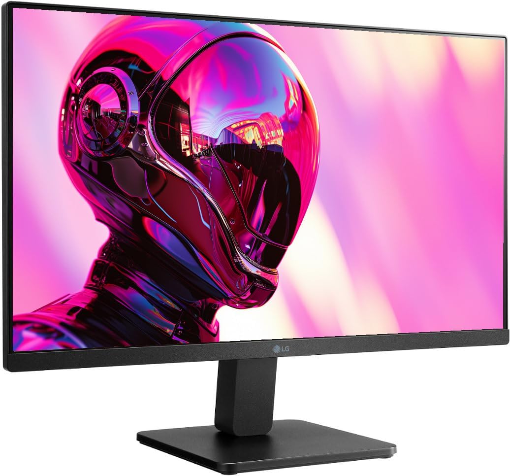 LG 24" FHD - Gaming Office Monitor - IPS 3-Side Borderless -100Hz - AMD FreeSync - 99% sRGB - 100 x 100 mm VESA Mountable