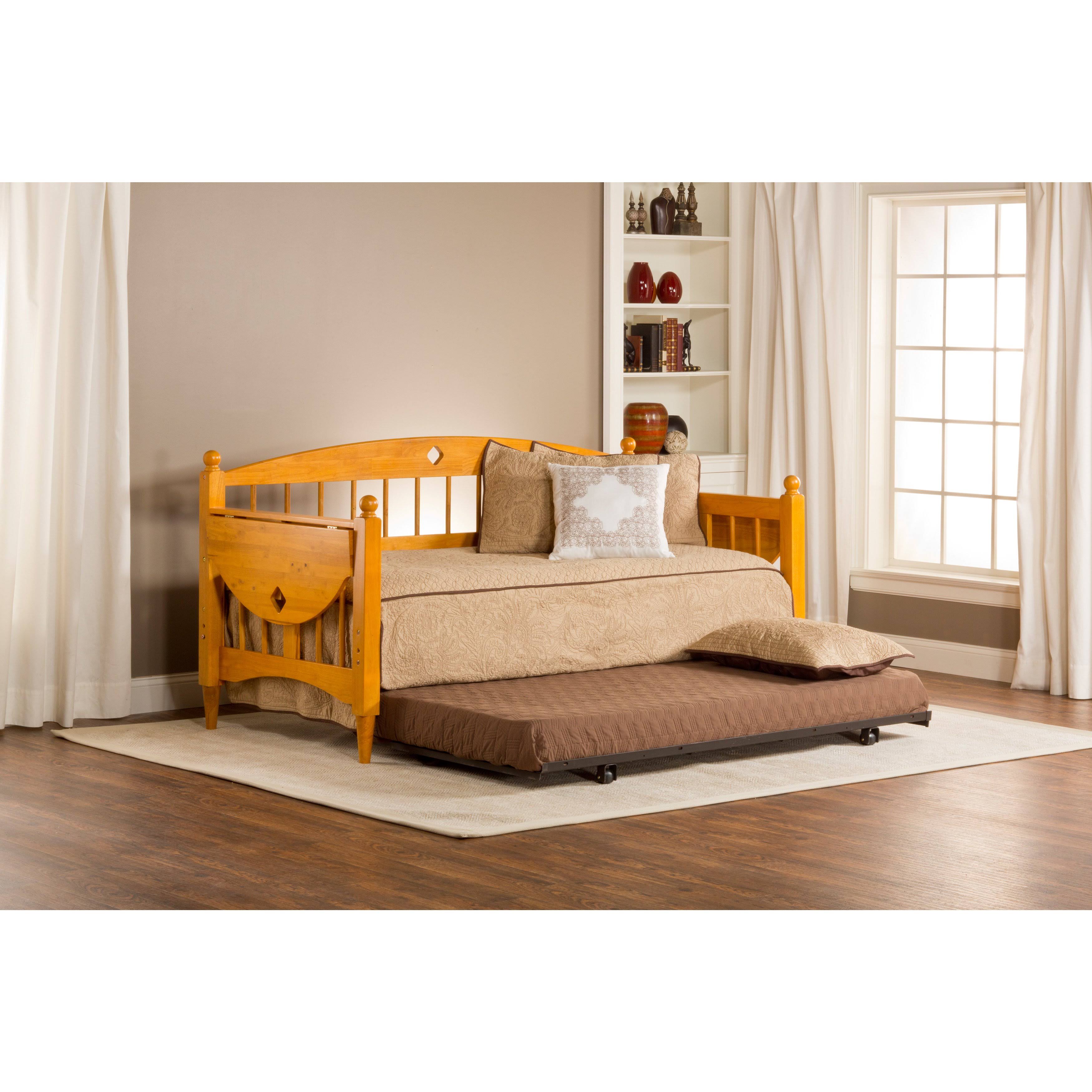 Hillsdale Dalton Daybed with Suspension Deck, Medium Oak