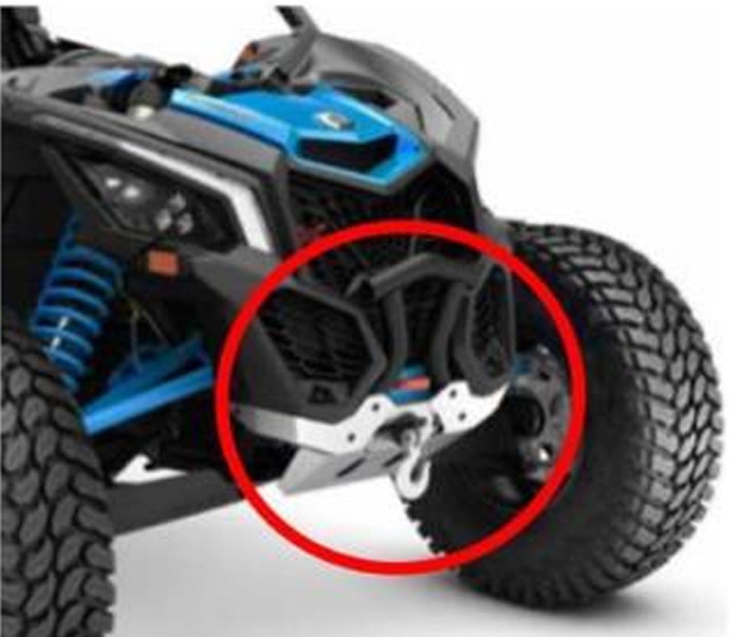 Can Am Maverick X3 XRC XMR front bumper BLACK OEM NEW #715004788