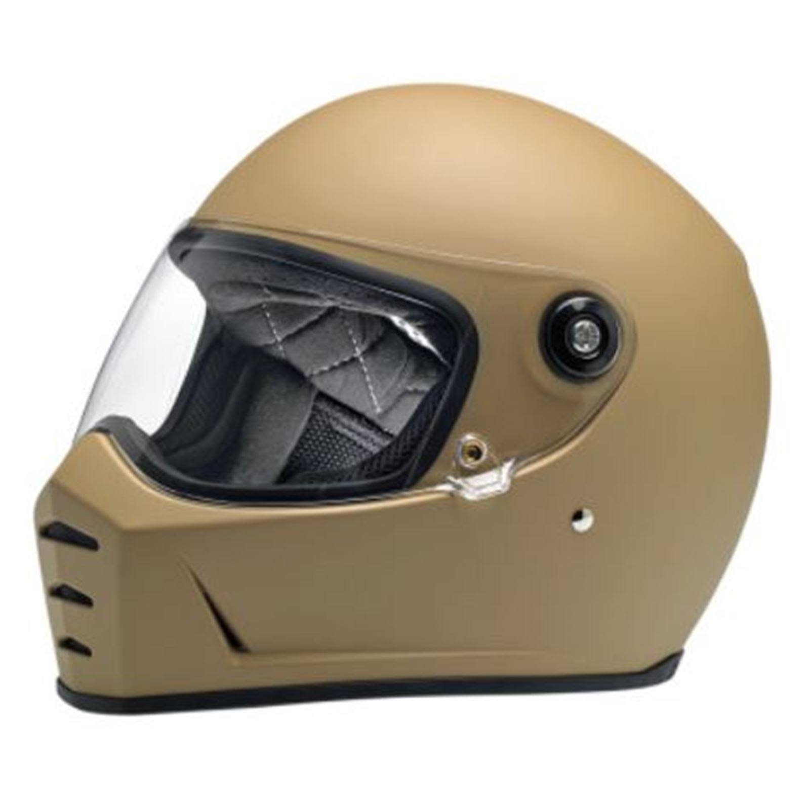 Biltwell Lane Splitter Helmet - Flat Coyote Tan Small