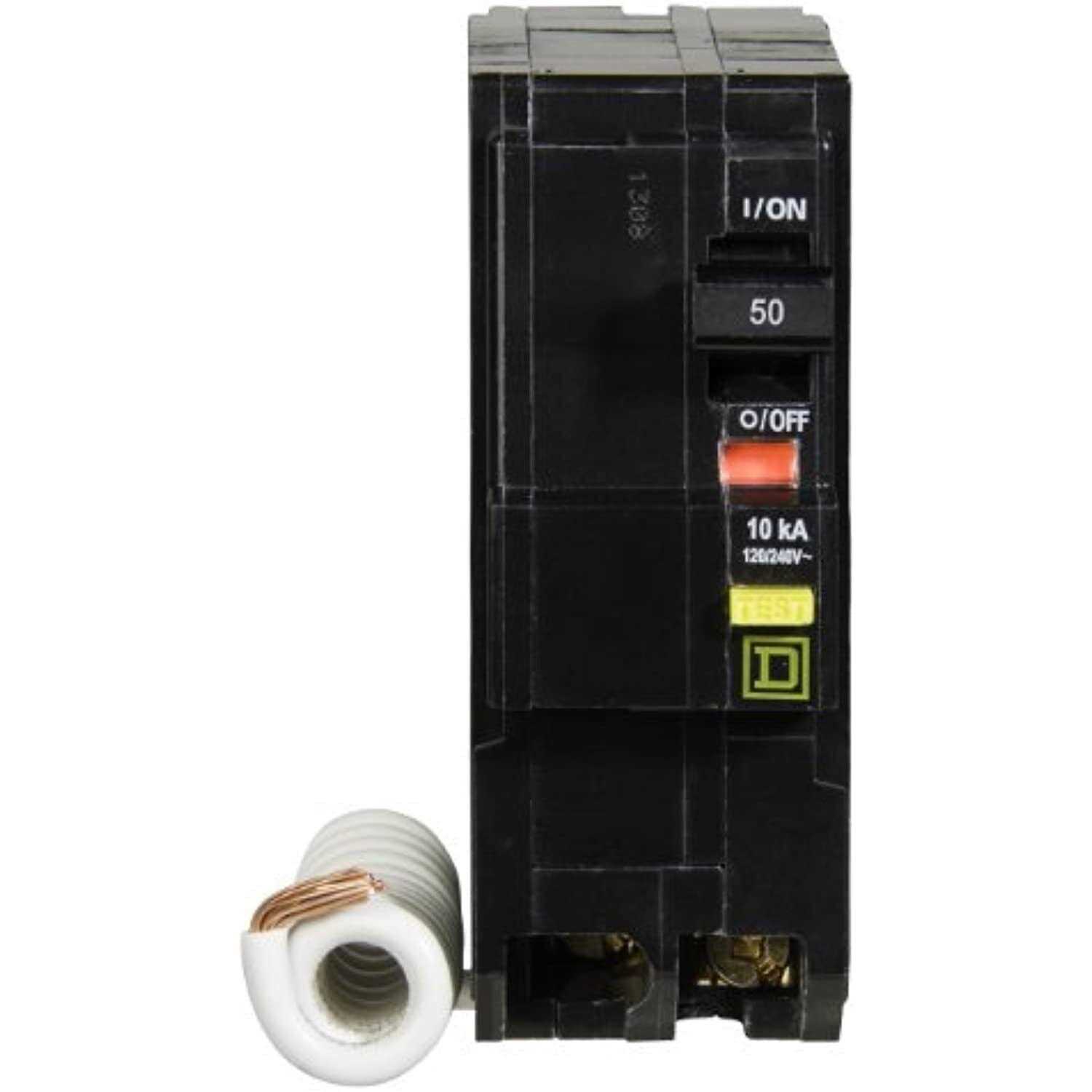 Square D QO 50-Amp 2-Pole GFCI Circuit Breaker - Shop Hardware Tools Online Store