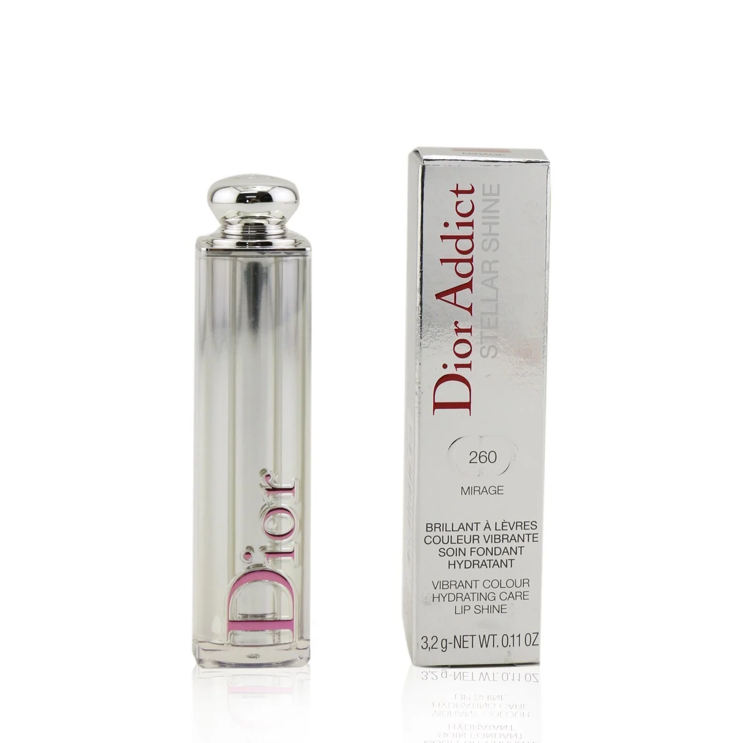Christian Dior Dior Addict Stellar Shine Lipstick - # 639 Riviera Star (Pop Coral)  3.2g/0.11oz