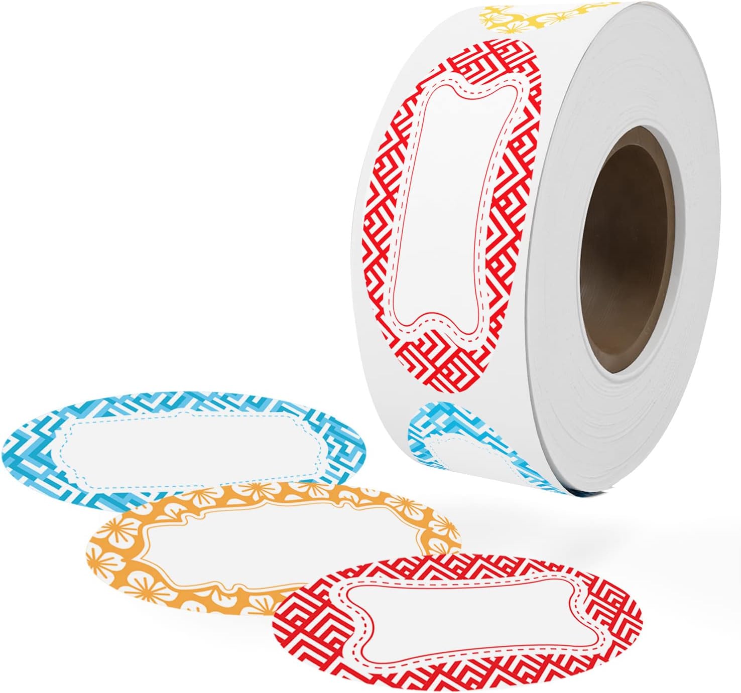 MESS Dissolvable Canning Labels for Jars - Dissolvable Food Label - 1x2.25 in. 150/Roll - Removable Container Sticker Labels