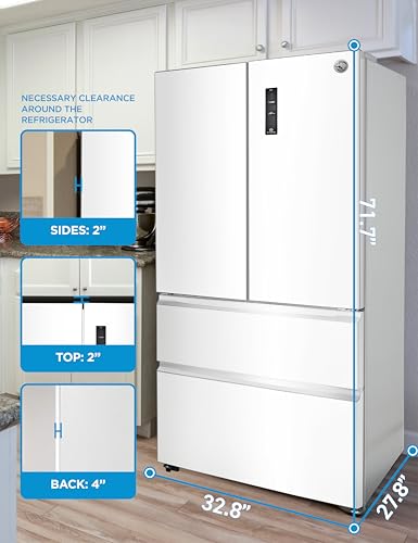 Commercial Cool 11.1 Cu. Ft. Convertible Freezer Refrigerator, Upright Fridge with Glass Shelves, Reversible Door, ENERGY STAR rated, Auto Defrost