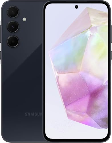 SAMSUNG Galaxy A35 5G A Series Cell Phone, 128GB Unlocked Android Smartphone, AMOLED Display, Advanced Triple Camera System, Expandable Storage