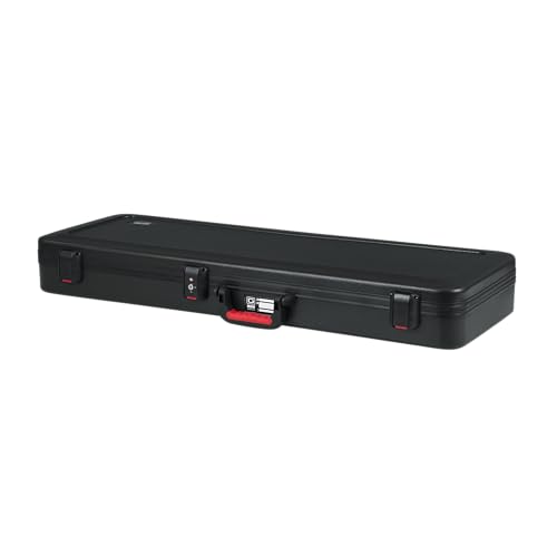 Gator Cases Molded Flight Case for Strat/Tele Style Electric Guitars with TSA Approved Locking Latch, (GTSA-GTRELEC)
