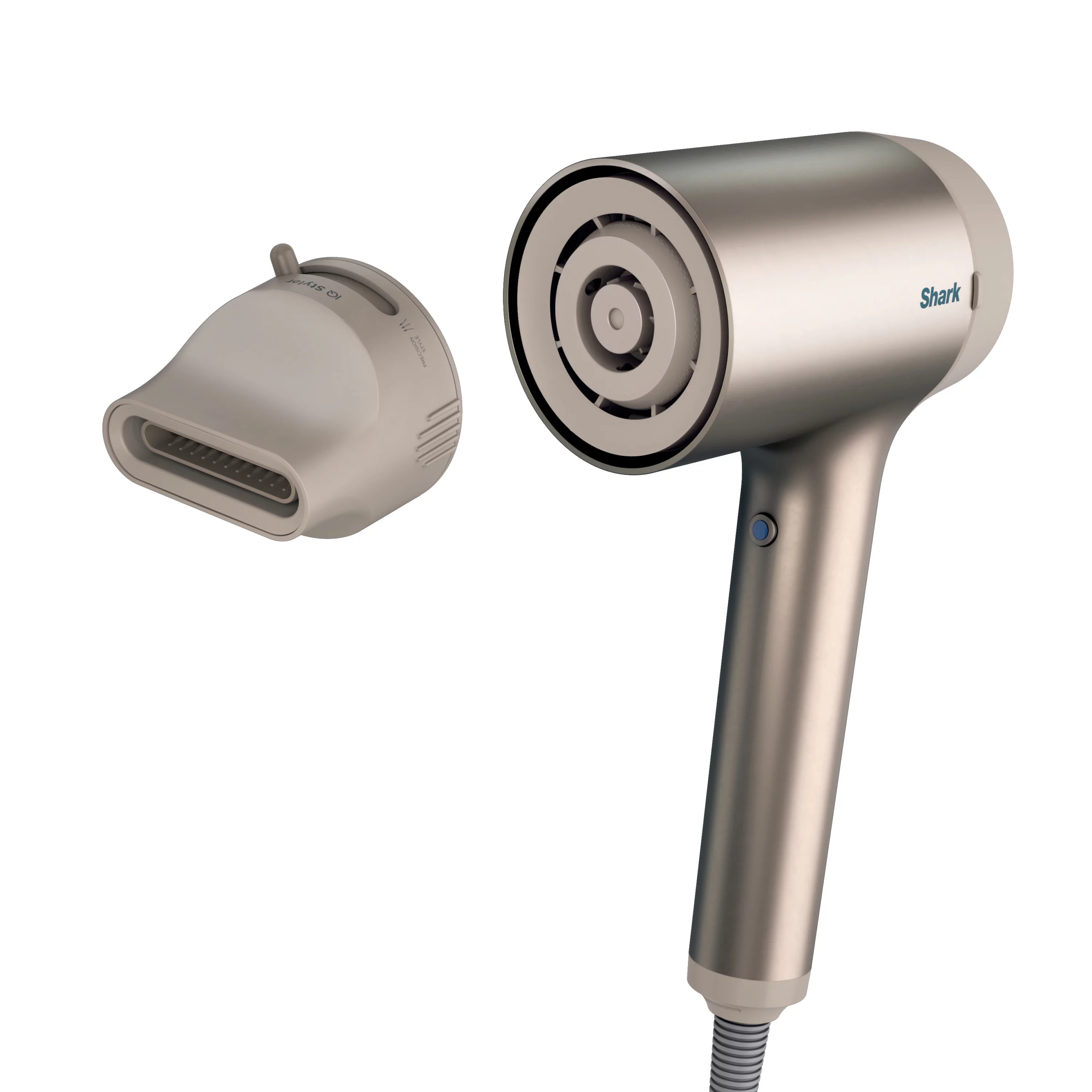 Shark HyperAIR™ Fast-Drying Hair Blow Dryer with IQ 2-in-1 Concentrator Attachment, Auto Presets, For Straight, Wavy, Curly and Coily Hair