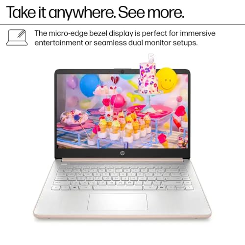 HP 14 Ultrabook • Intel 4-Core N150 • Microsoft 365 • Copilot AI • 32GB RAM • 1.6TB Storage (128GB SSD + 512GB Portable + 1TB OneDrive) • Wi-Fi 6 •