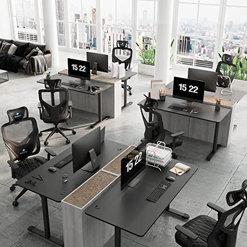 It's_Organized Gaming Desk, 47 Inches Gaming Computer Desk PC Gaming Table Gamer Desk Laptop Workstation,Free Mouse Pad for Home Office Gaming,Black