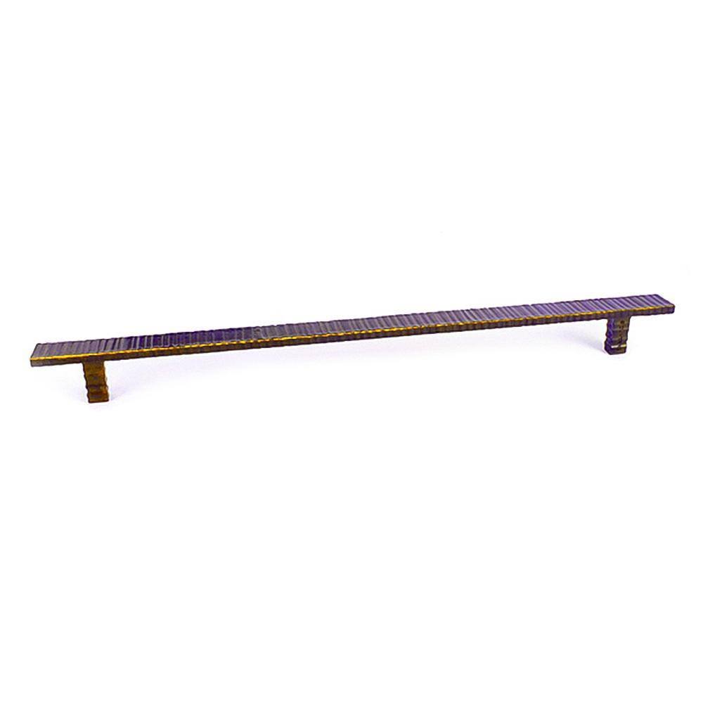 du Verre Hardware DVFC313-SN Forged 3 9x22 Center to Center Bar Pull Finish: Satin Nickel