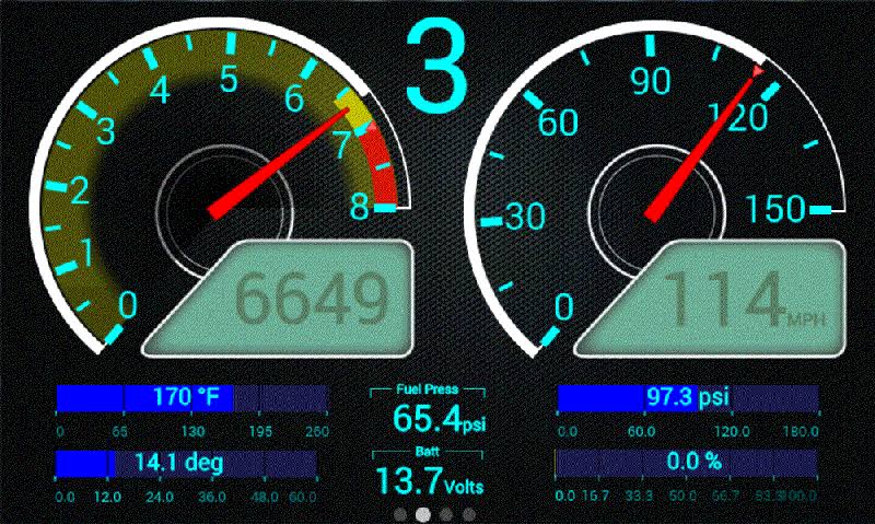 Holley 553-106 EFI Digital Dash