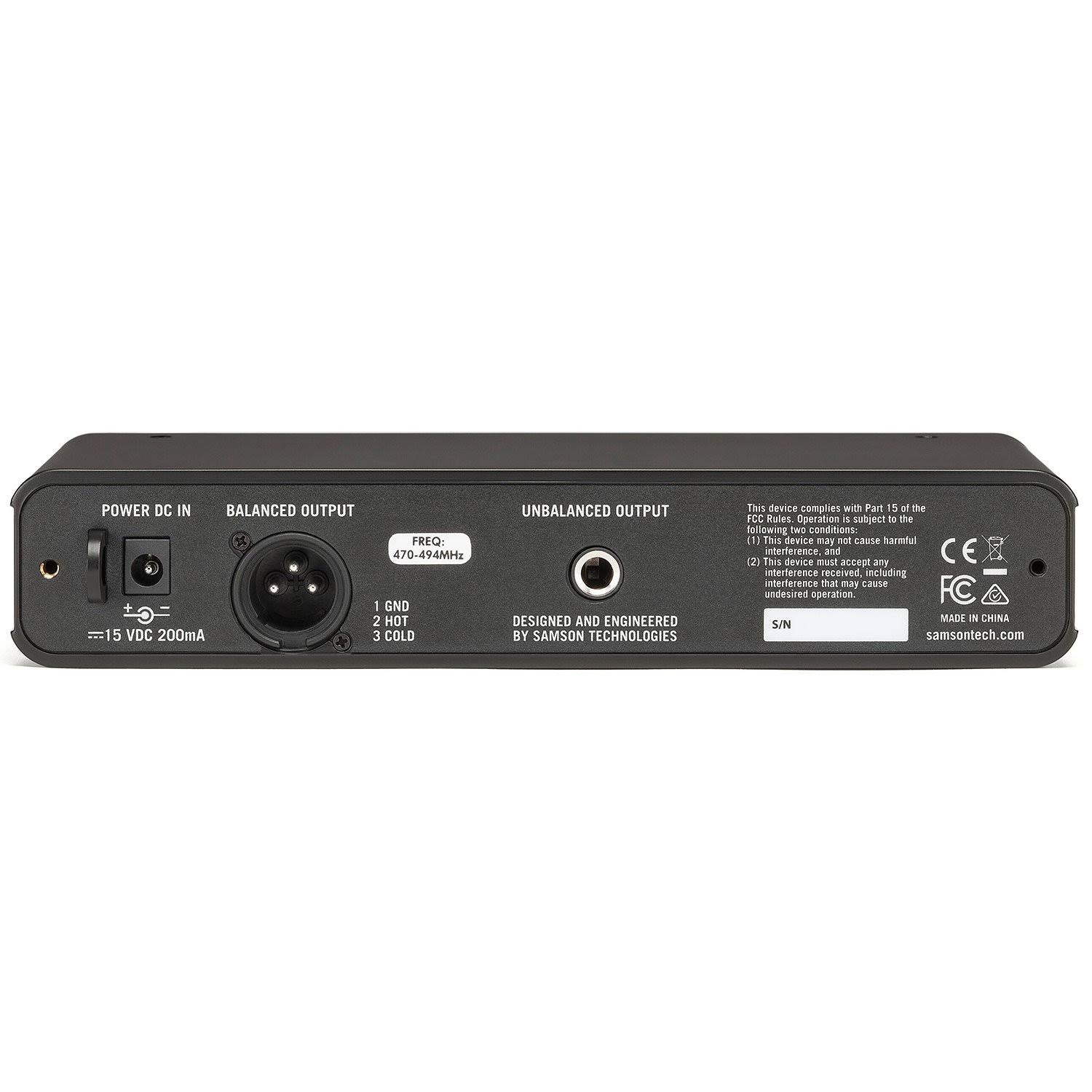 Samson Airline 88x Guitar Wireless System (D Band)