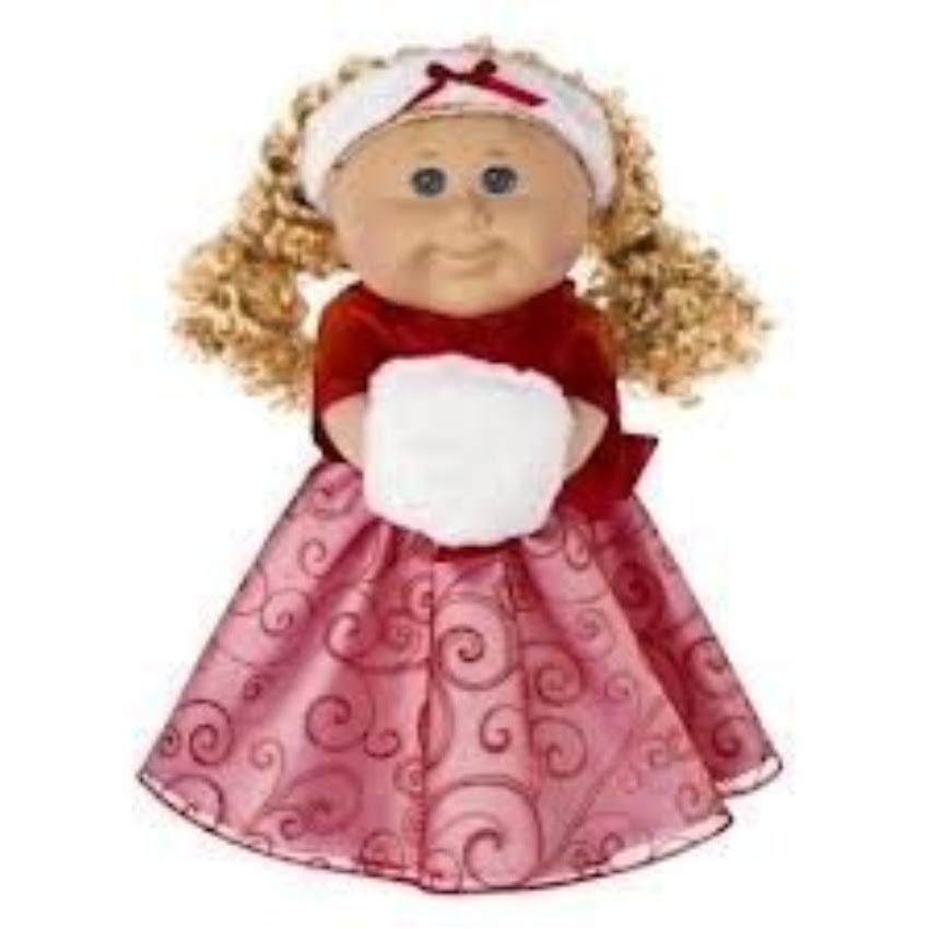 Cabbage Patch Kids Holiday 2012 Limited Edition Blond Hair ,Blue Eyes