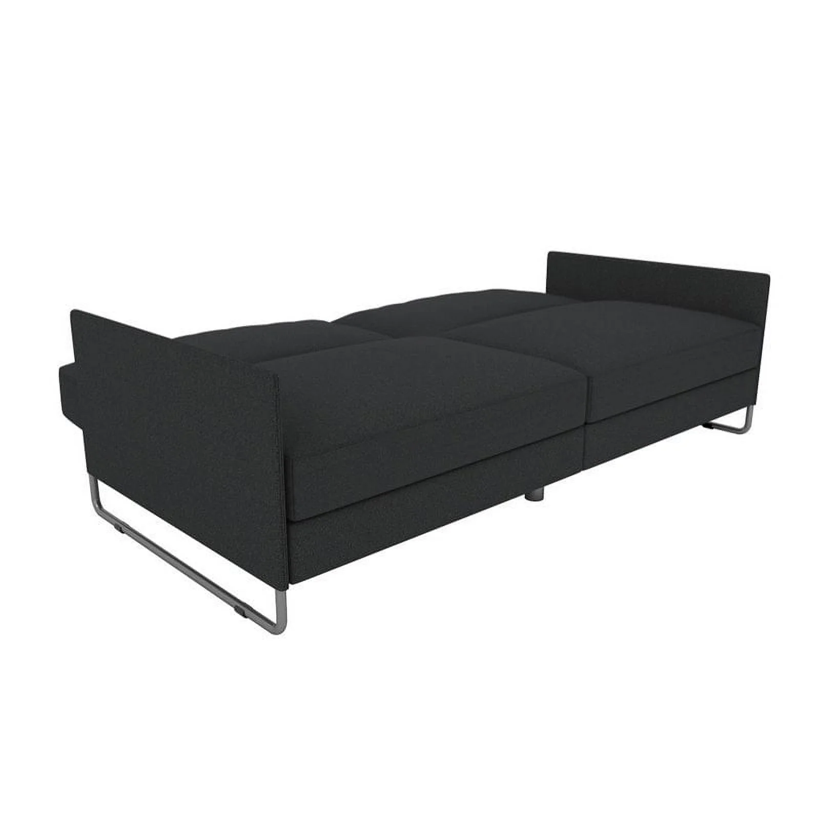 Dorel Home Pembroke Convertible Futon, Grey Linen