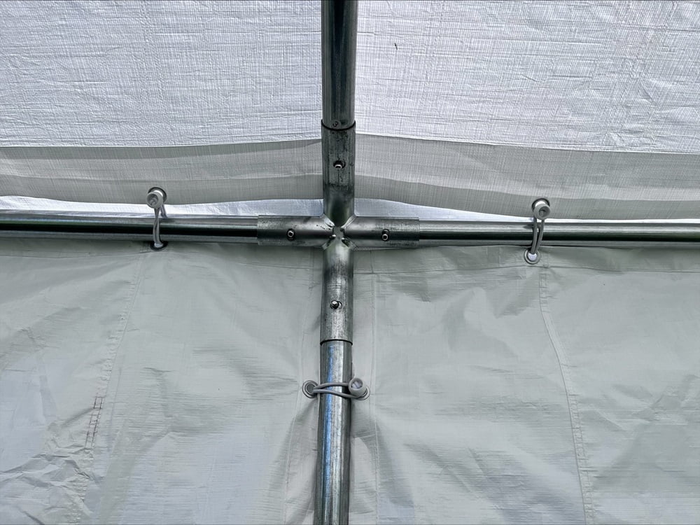 Delta Canopy 20'x20' Budget PE Party Tent Canopy Shelter with Waterproof Top - B Model