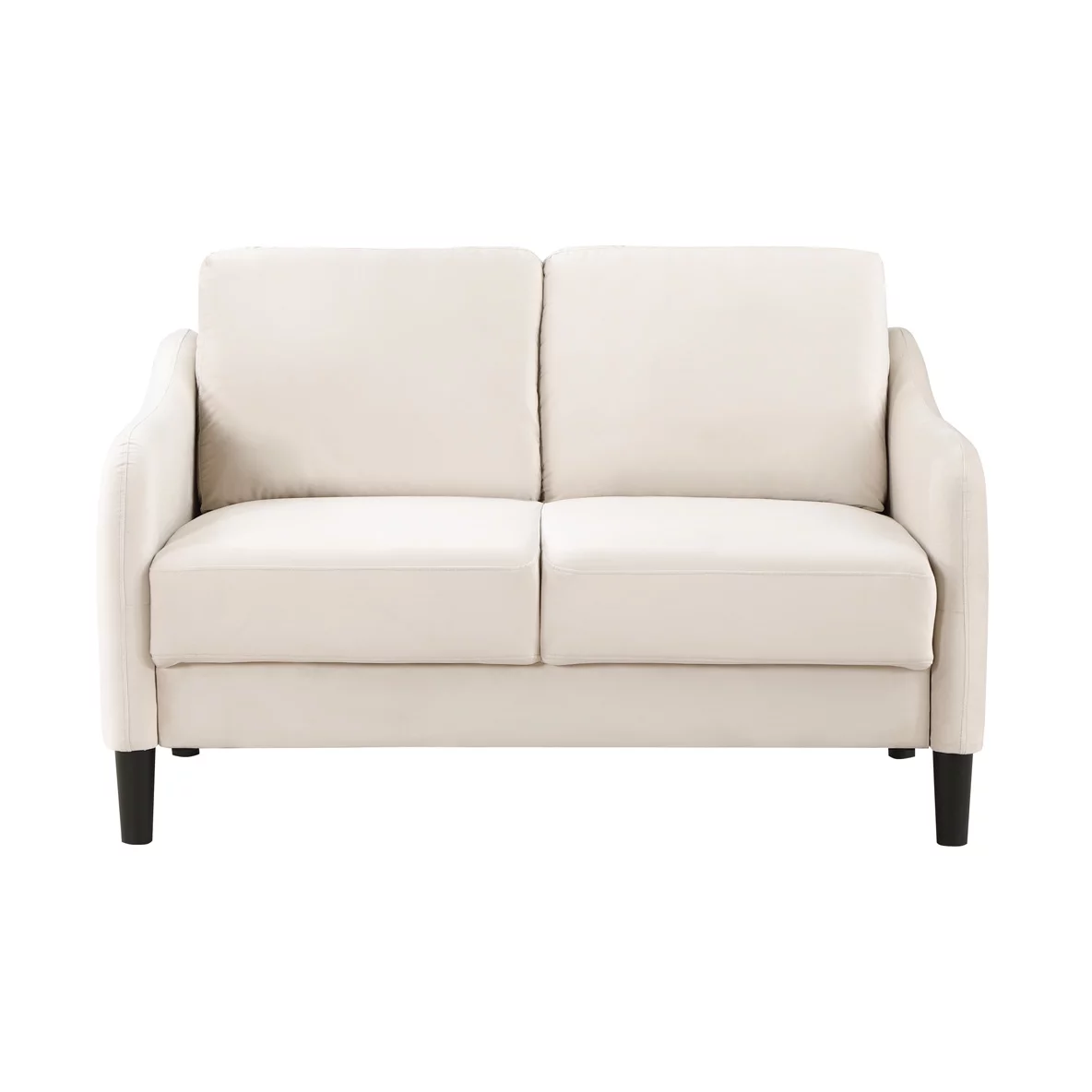 YC 51.5" Loveseat Sofa Small Couch for Small Space for Living Room,Bedroom, Beige