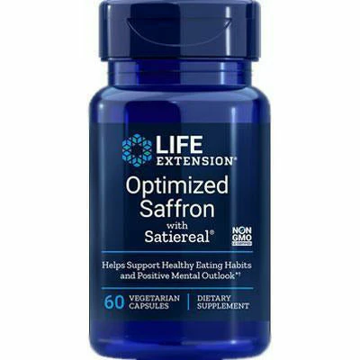 Optimized Saffron 60 vcaps by Life Extension - Kansas Nuitrition - HNZSDS
