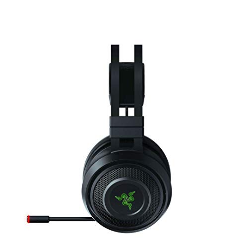 Razer Nari Wireless 7.1 Surround Sound Gaming Headset: THX Audio, Auto-Adjust Headband & Swivel Cups, Chroma RGB, Retractable Mic, For PC, PS4, PS5