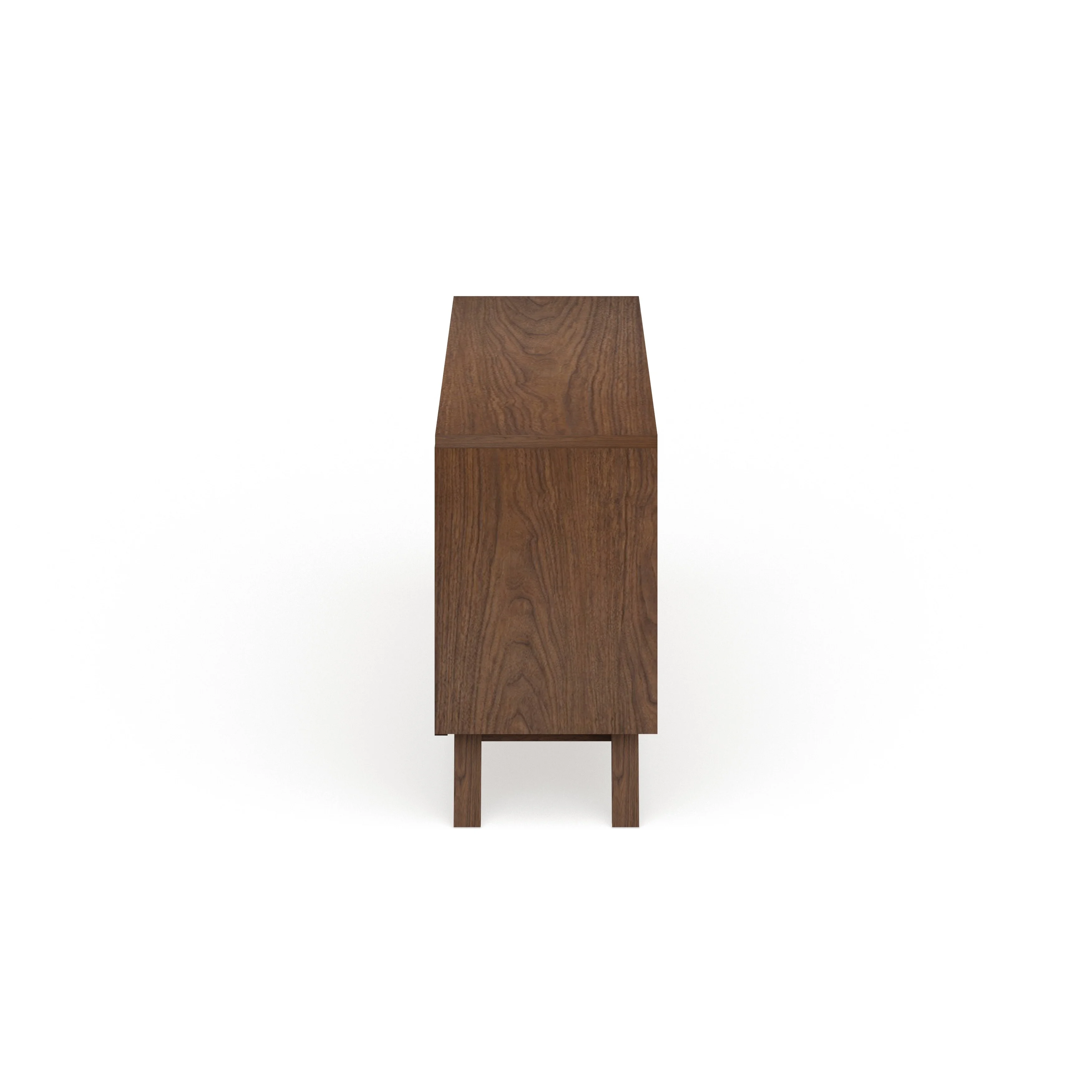 Baxton Studio Mid-Century White and Brown Dresser by